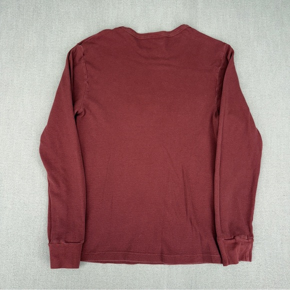 Lot Of 2 Y2K Volcom Hurley Shirts Mens XL Long Sleeve Waffle Weave Knit Thermal - Picture 12 of 14